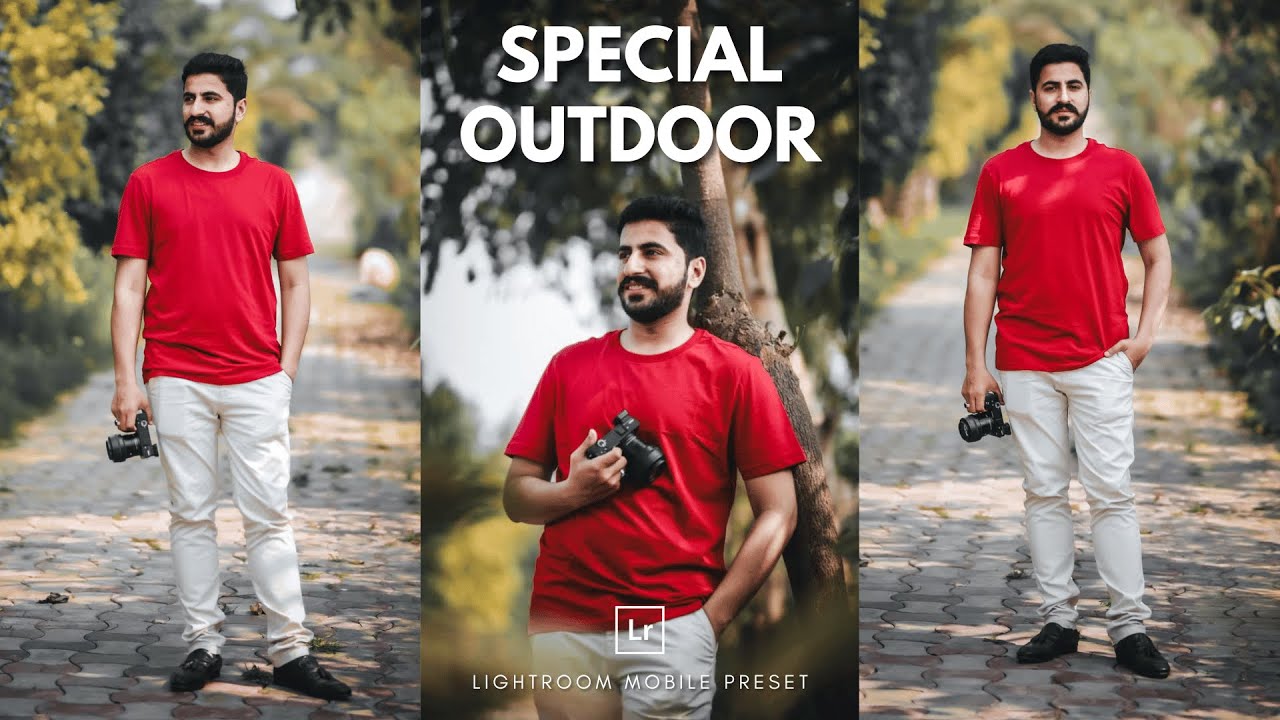 Special Outdoor - Free Preset Lightroom Mobile | Portrait Presets | Lightroom Preset | Modern Preset