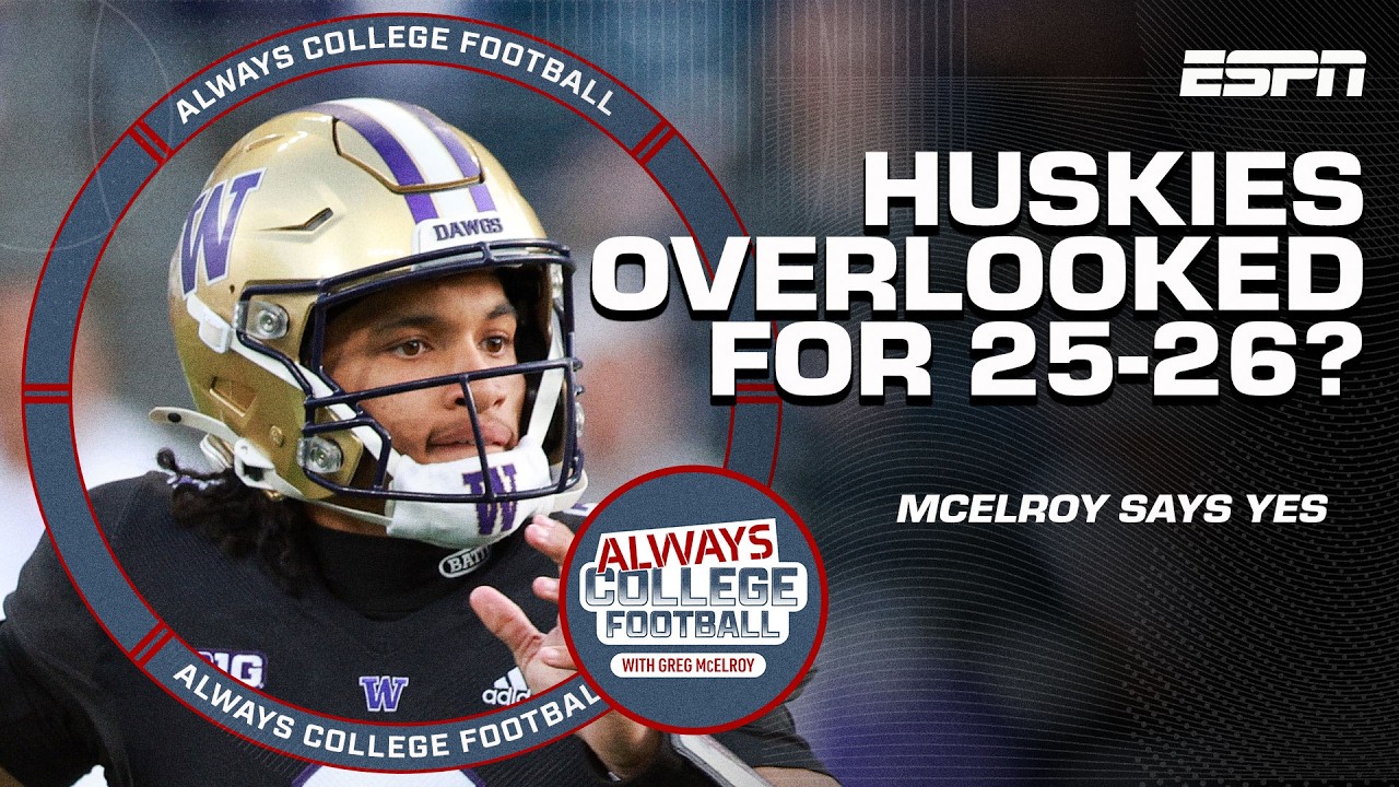 Are the Washington Huskies FLYING UNDER THE RADAR? 👀 | Always College Football