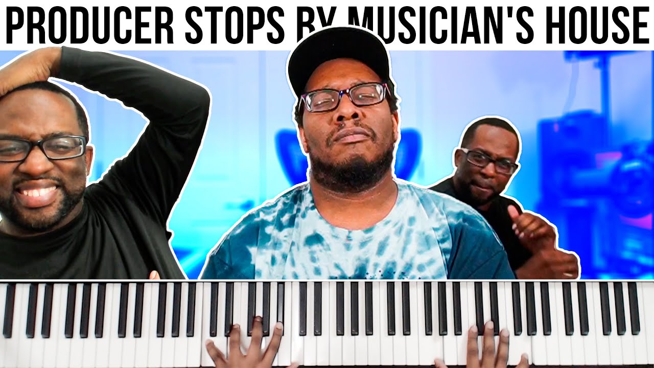 Producer, and fusion musician Joel Goodwin, stops by Musicians house and smashes Gospel Songs! 😩😳
