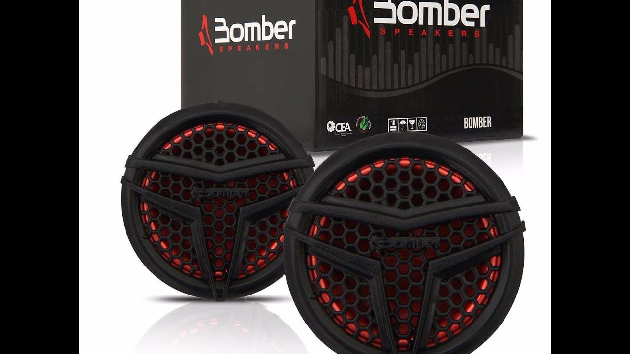 Mini Tweeter Bomber Bl10 60rms 4 ohms