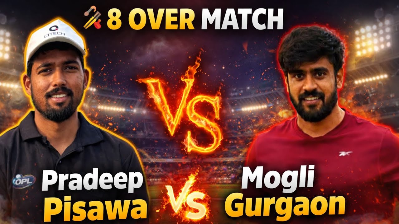Mogli Gurugaon vs Pardeep Pisawa | 8 Over Match | Cricketwithmichael
