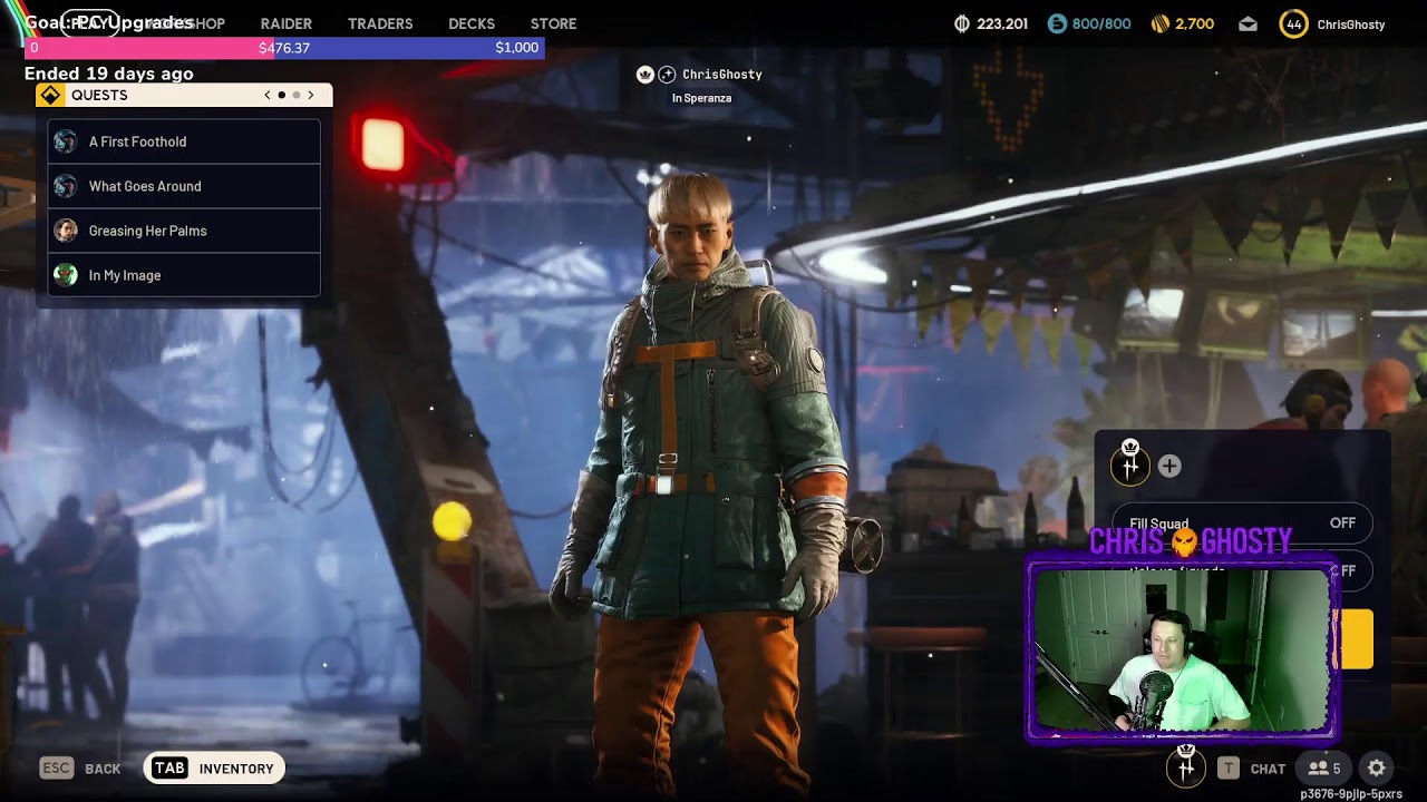 Chris Ghosty Live Stream
