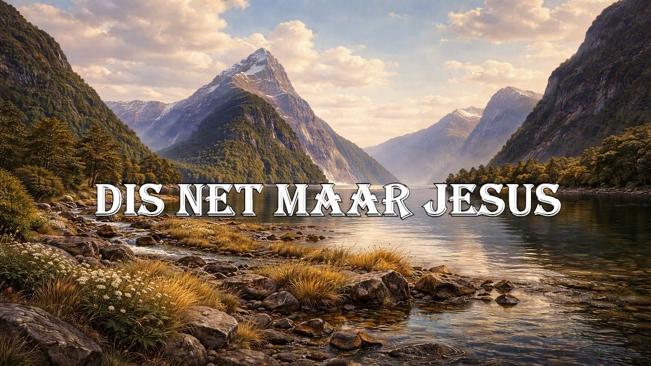 Dis net maar Jesus
