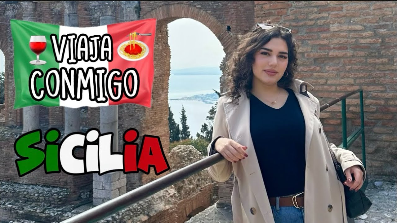 ASMR VLOG ✈️ Viaja Conmigo a Sicilia, Italia 🇮🇹🍝