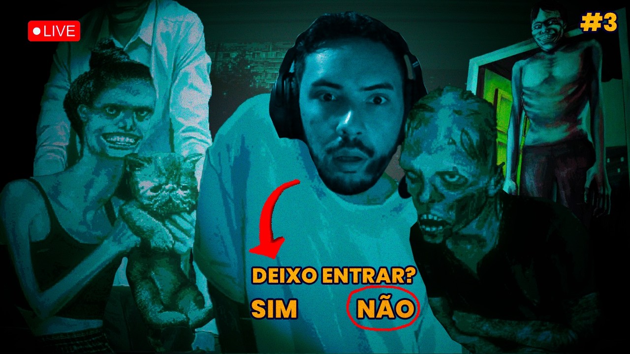 UM HOMEM SUSPEITO BATEU NA MINHA PORTA - NO, I NOT HUMAN! #3