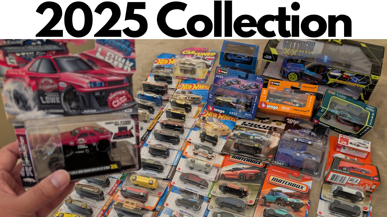 Коллекция автомобилей 2025 года | Hot Wheels, Matchbox, Mini GT, Bburago, Jada, Car Tuned, Tomica...