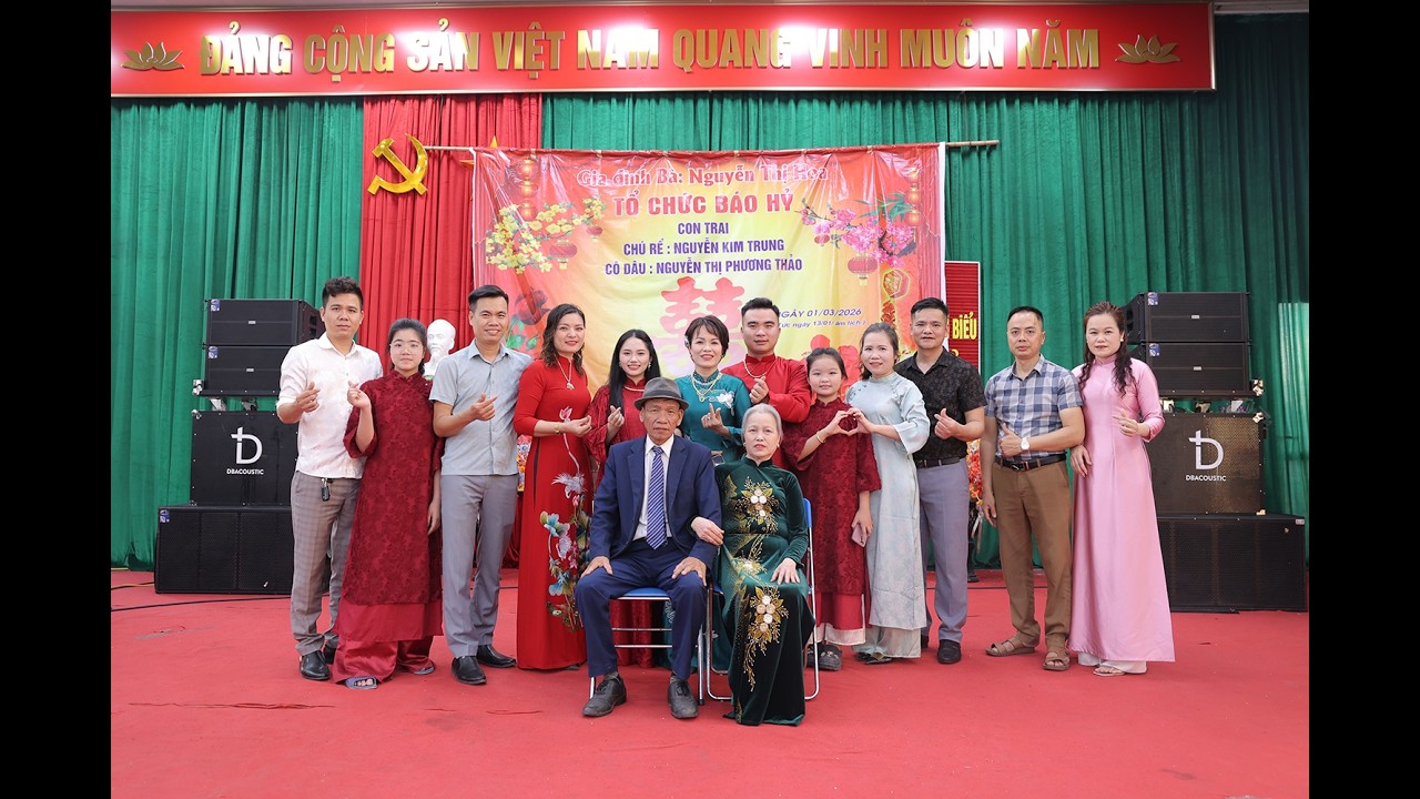 Tiệc báo hỷ: Kim Trung & Phương Thảo  - Sự Kiện Bắc Lãm
