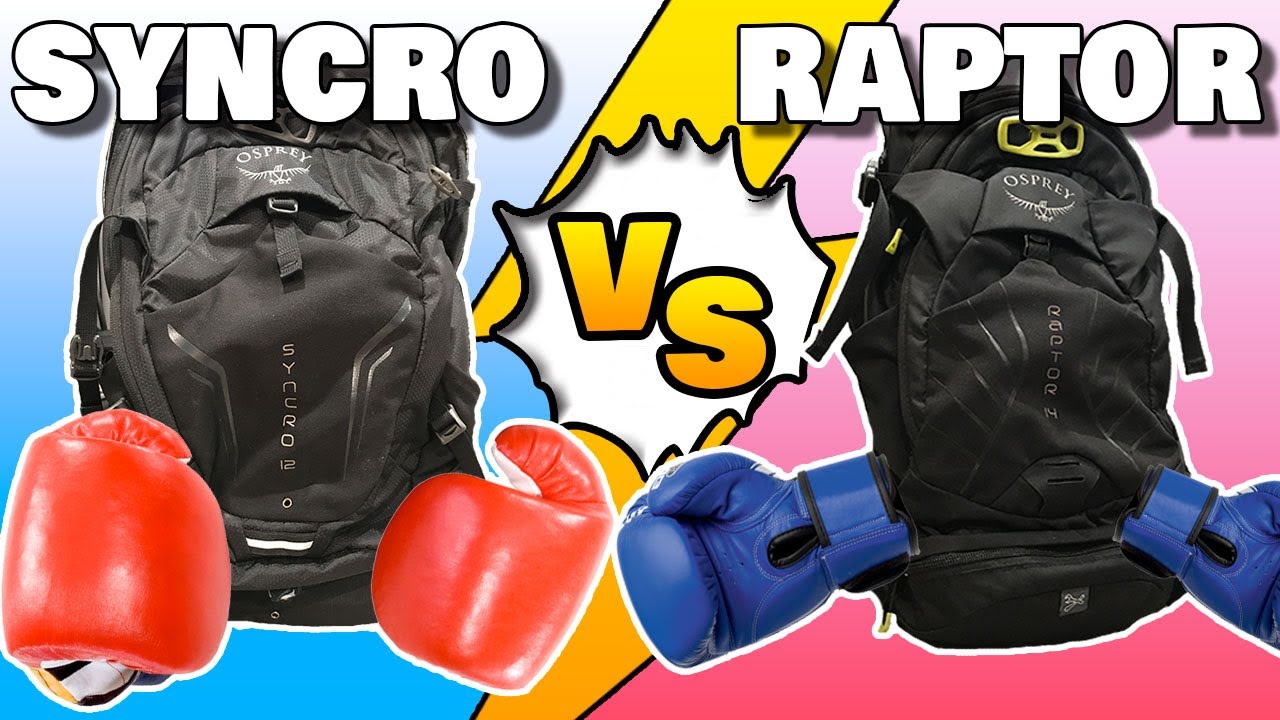 What Is The Best Cycling Backpack? - Osprey Syncro 12 vs Raptor 14 Review
