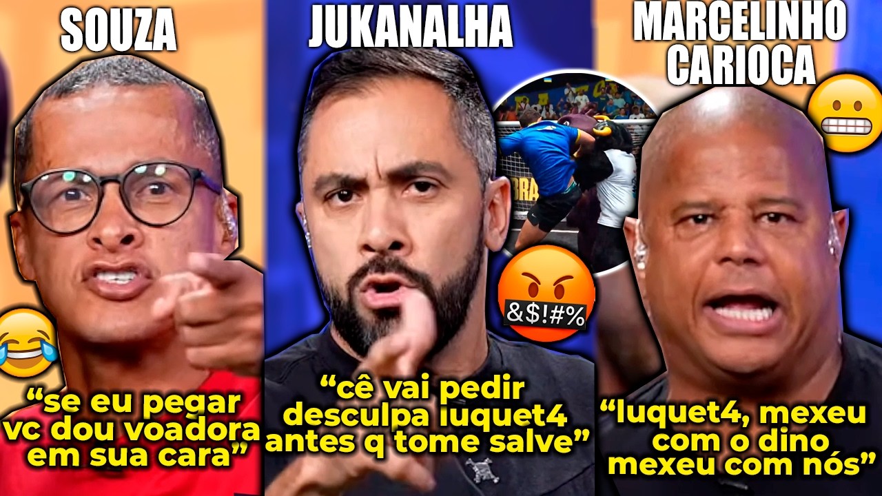 JOGADORES DE FUTEBOL MANDAM RECADO PRO LUQUET4 AP&Oacute;S A TRETA  DENDELE E FUNKBOL NA KINGS LEAGUE!