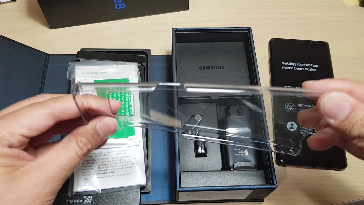 What's Inside the Samsung Galaxy Note 8 Box