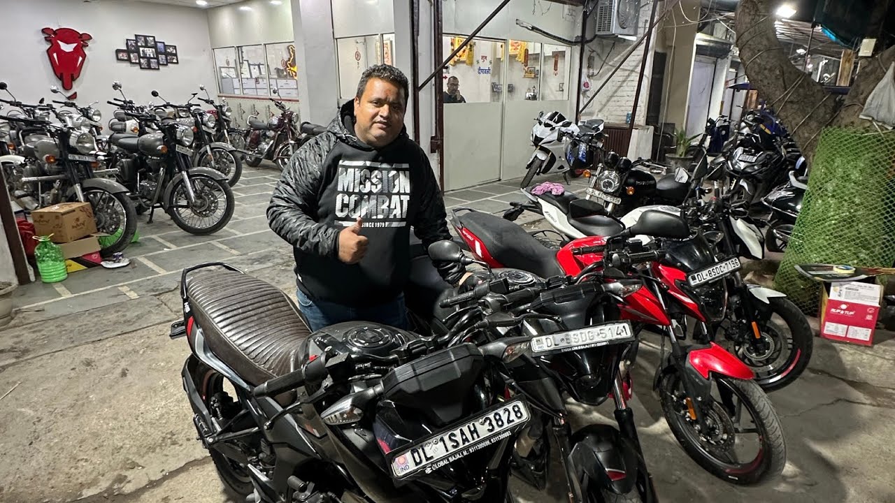 4 bike in this video starts with all bajaj,N160 2023,N160 2024,P150 2025 ,N150 Bhumi motors?