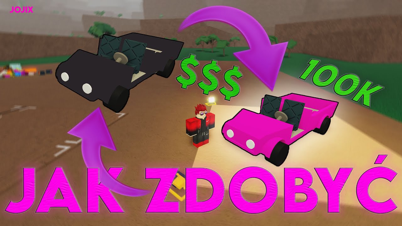 Jak Zdobyć RÓŻOWE Auto W Lumber Tycoon 2 | JoJiX