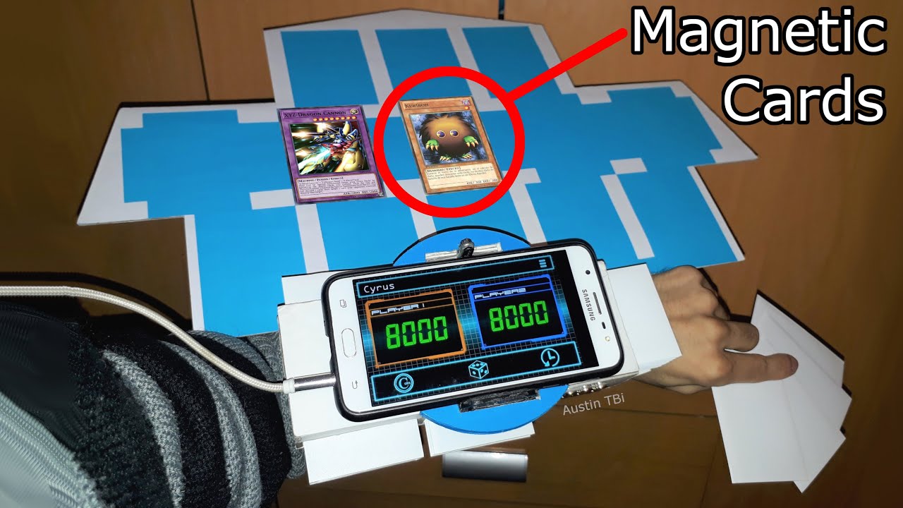 Magnetic Duel Disk with a Phone! (Version 2)