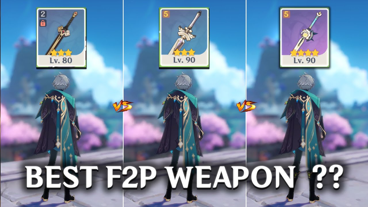Best F2P Weapon For Alhaitham? Iron Sting vs HoD !! [Genshin Impact]