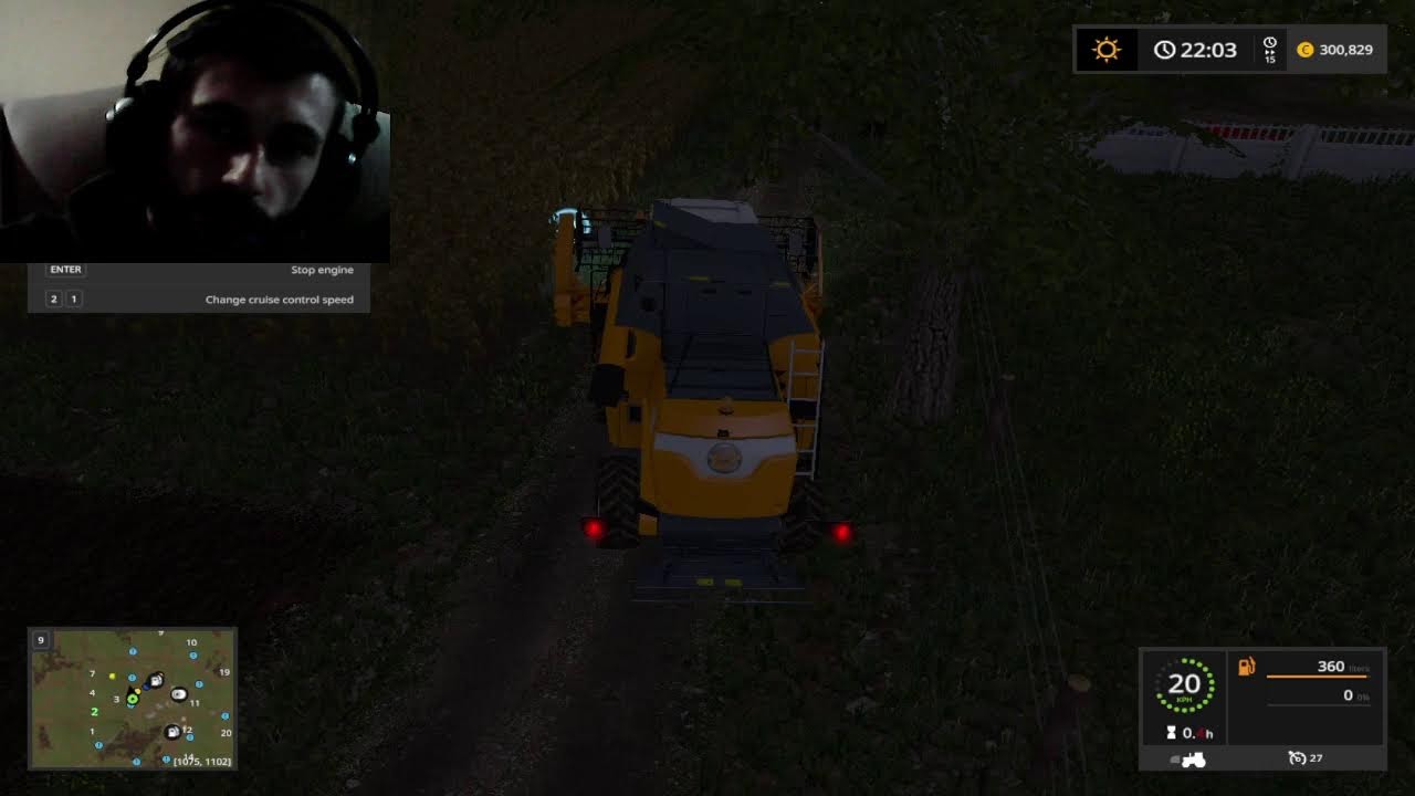 Farming Simulator 17 male masine (Live Stream #1)