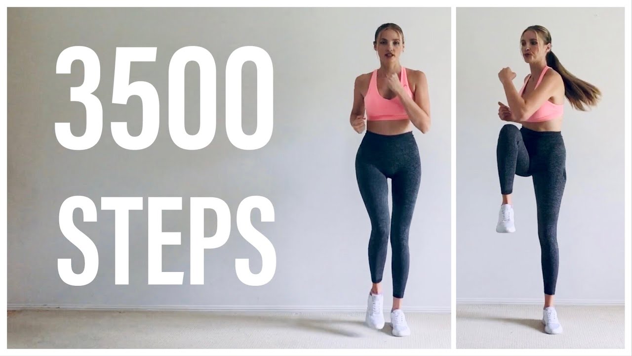 3500 step workout at home /burn calories fast