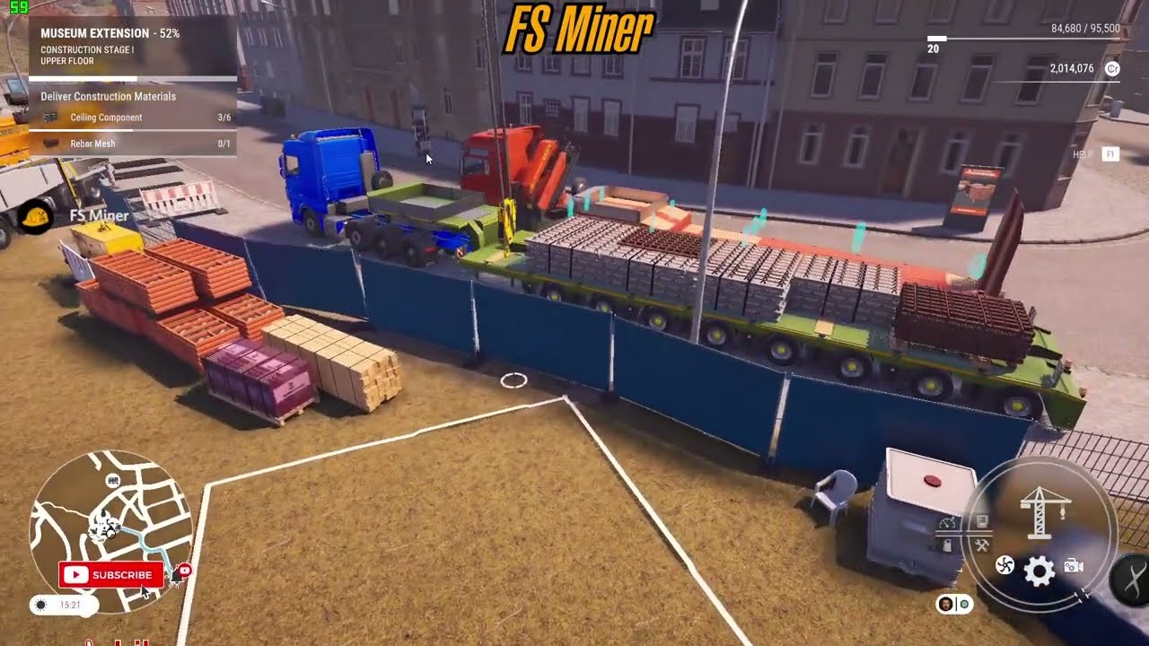 CONSTRUCTION SIMULATOR 2022  🚧MULTIPLAYER GAMEPLAY 🚧 E.U. MAP