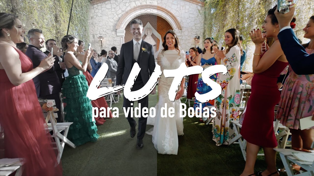 LUTs que uso para mis videos de Bodas