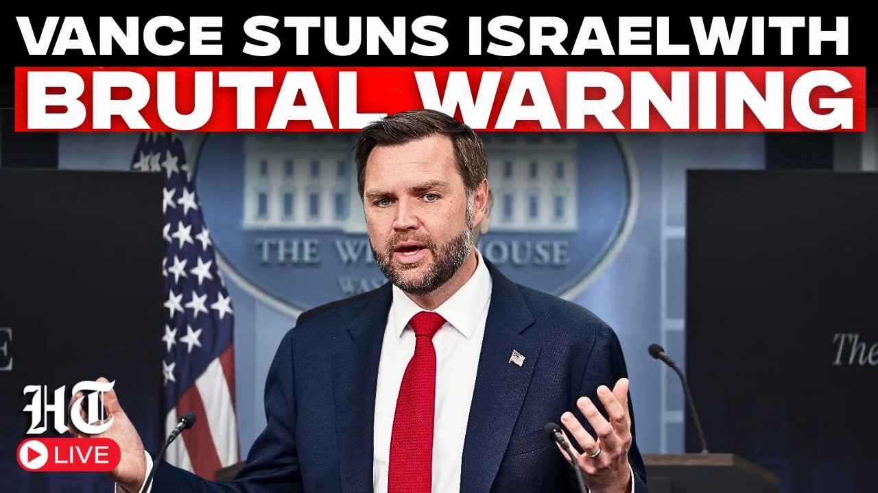 LIVE | JD Vance Sends Strong Message to Netanyahu: Follow Trump's Iran Deal or Risk US Support?