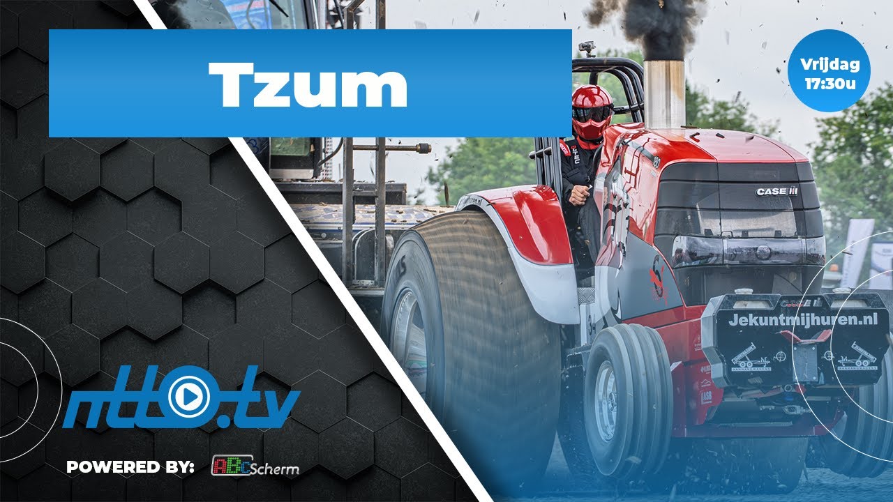 Tractorpulling Tzum vrijdag 2 | NTTO.tv livestream