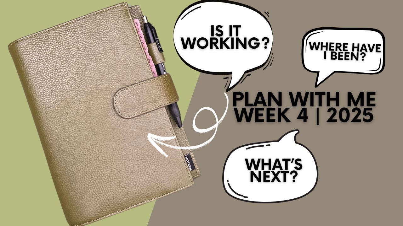 Plan With Me 2025 | Week 4 | Whats Up?
