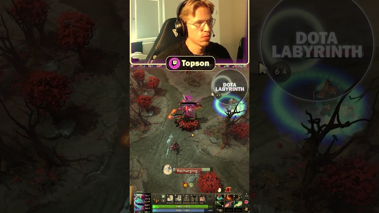Topson Reaction Faster Than Anyone in Dota 2 