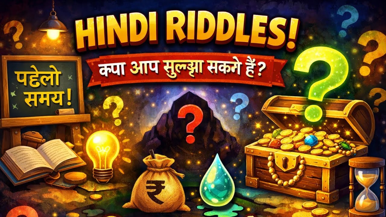 Hindi Paheliyaan Quiz 😰| Fun & Tricky Puzzles😎😱