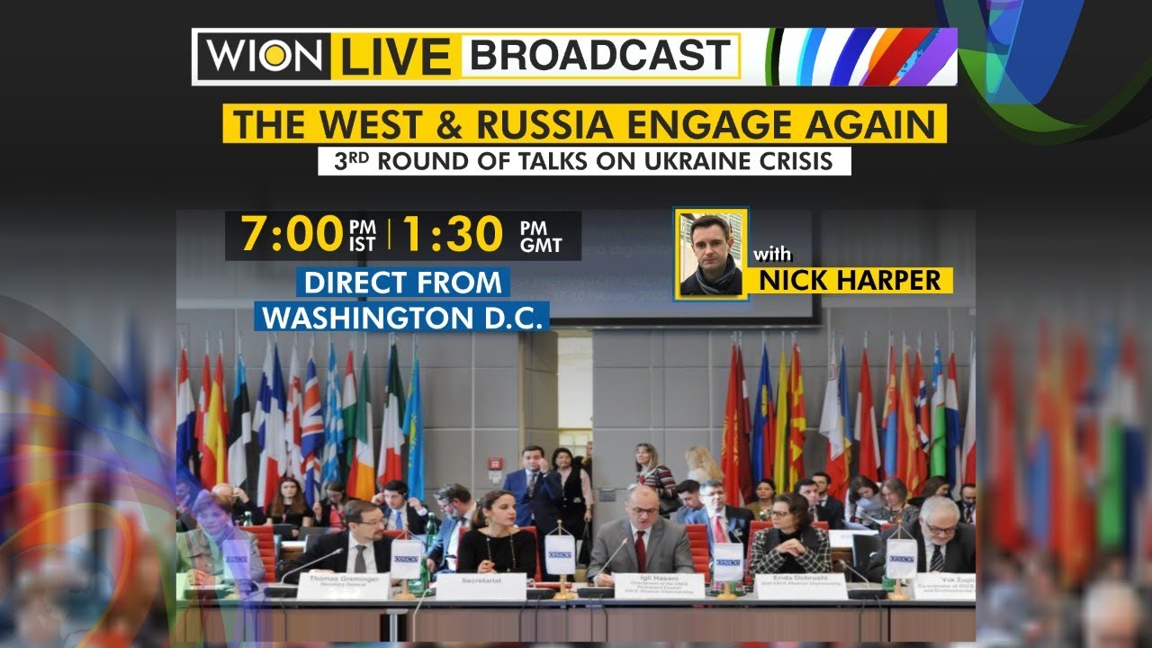 WION Live Broadcast| Third round of talks on Ukraine crisis | Biden imposes sanctions on North Korea