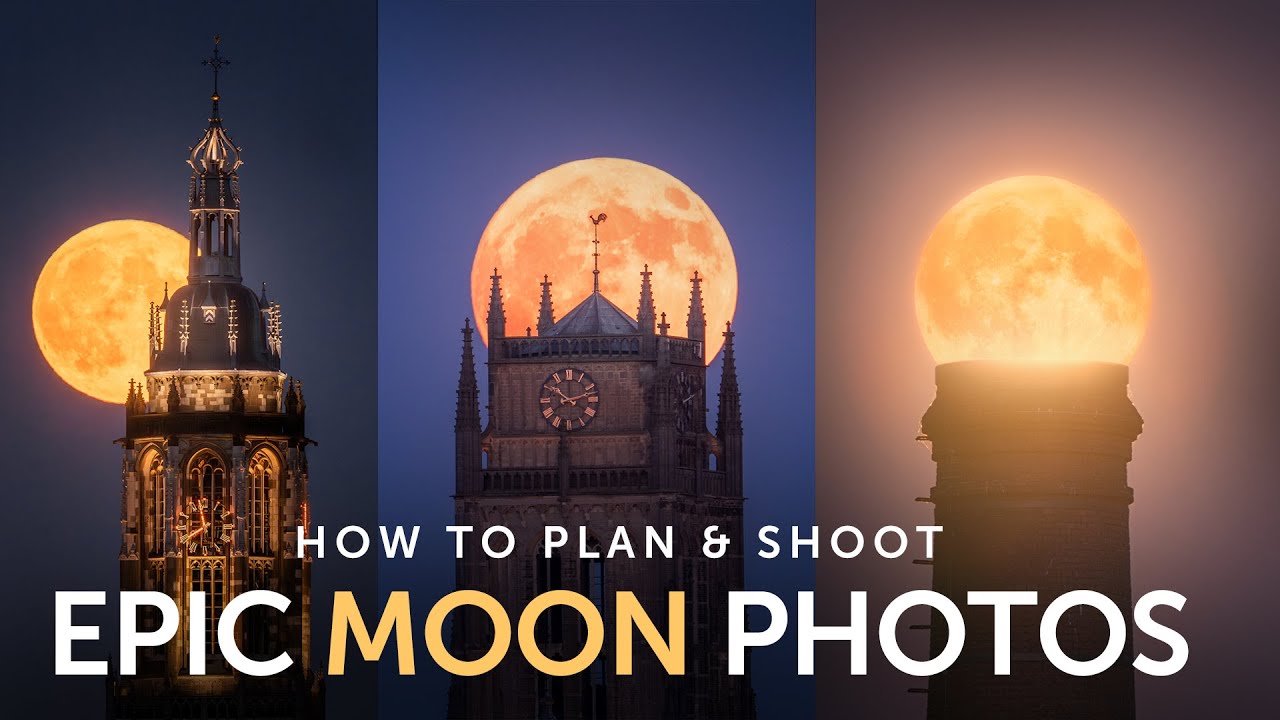 How To Plan & Photograph EPIC Moon Photos!