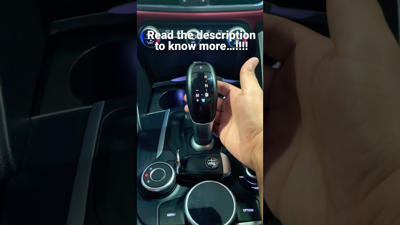 How to put the gear in neutral mode in Alfa Romeo?