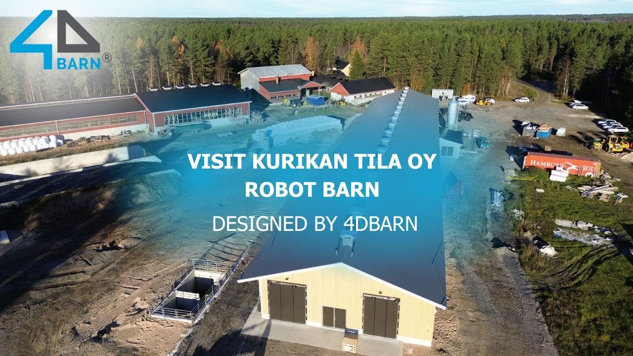 Visit Robot Barn Kurikan tila - designed by 4dBarn