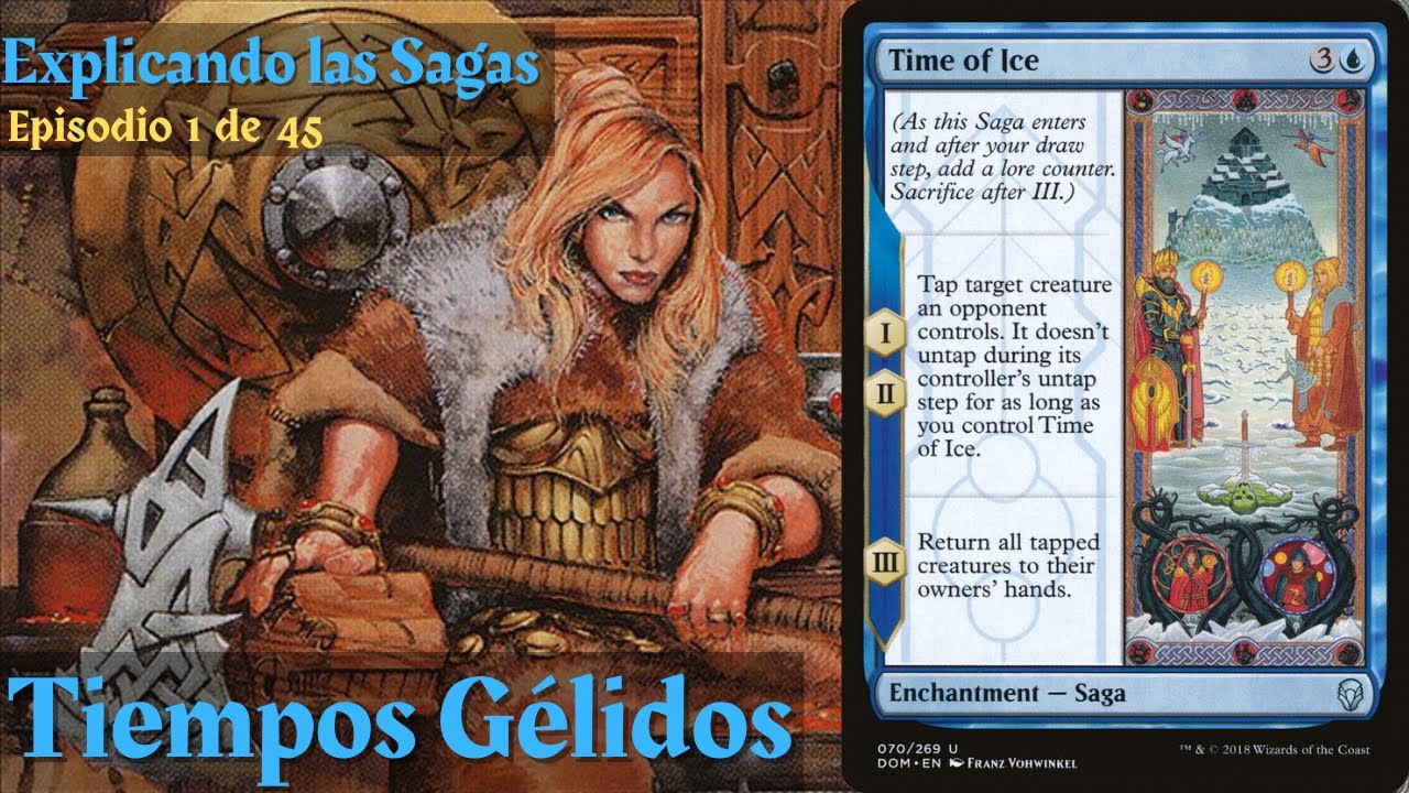 MtG Lore | Explicando las Sagas 01: Tiempos Gélidos | Magic the Gathering