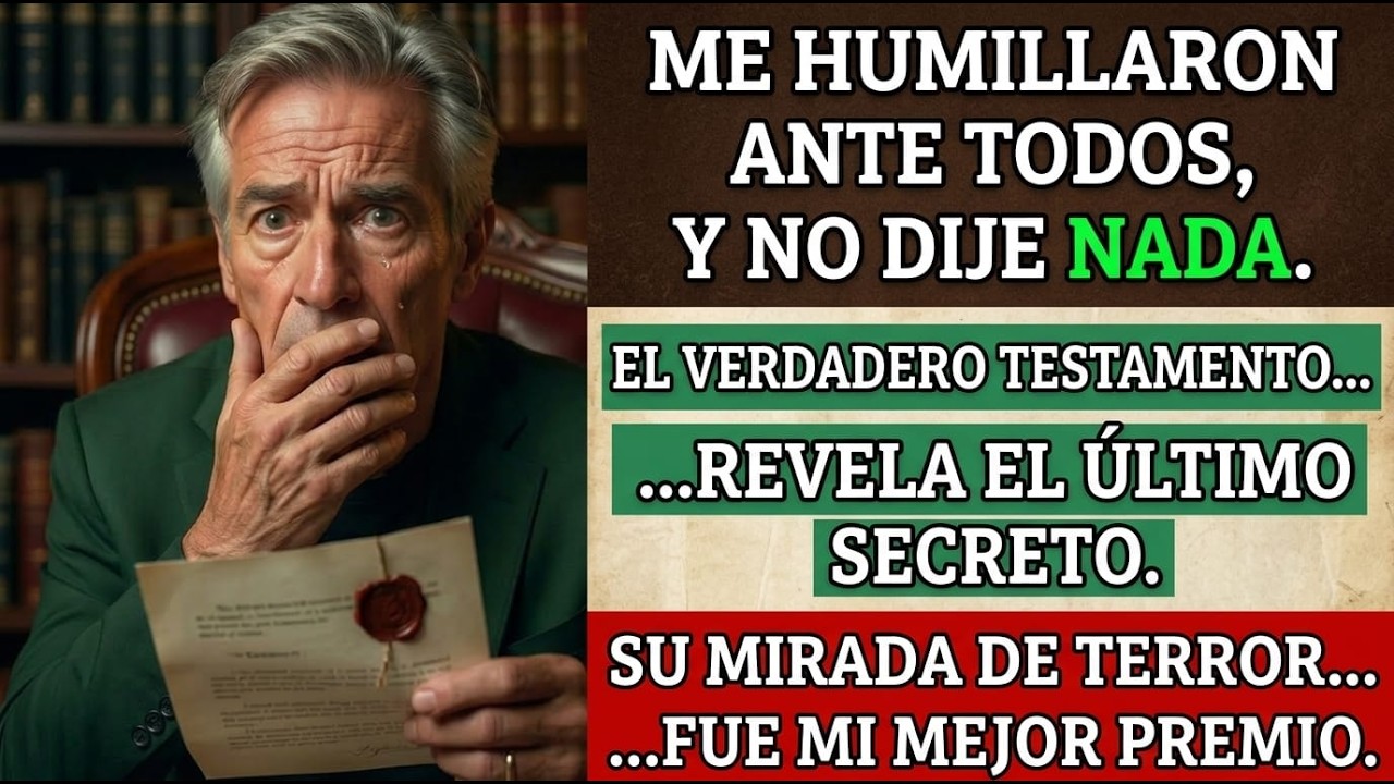 Mi hermano me ridiculizó en el funeral “No mereces estar aquí ” Luego leyó la herencia