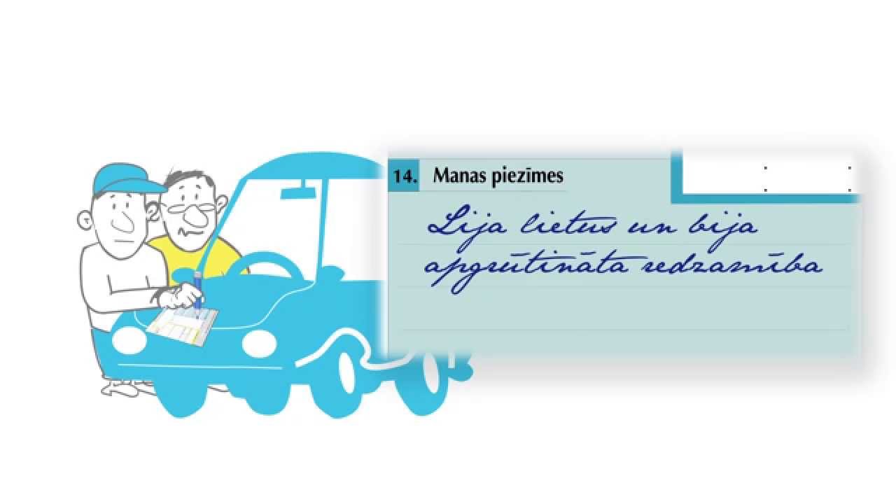 Saskaņotā paziņojuma aizpildīšana