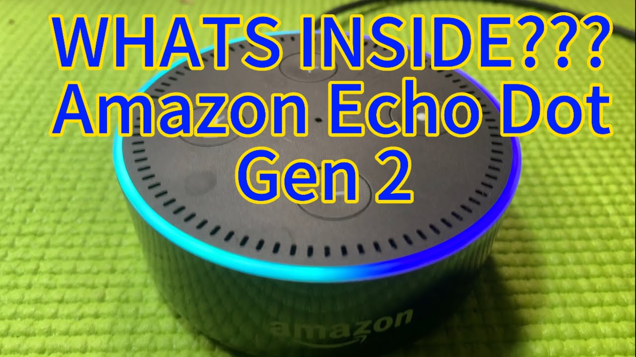 Tear down of the Amazon echo dot gen 2 Alexa smart home device #echodot #alexa #amazon #smarthome