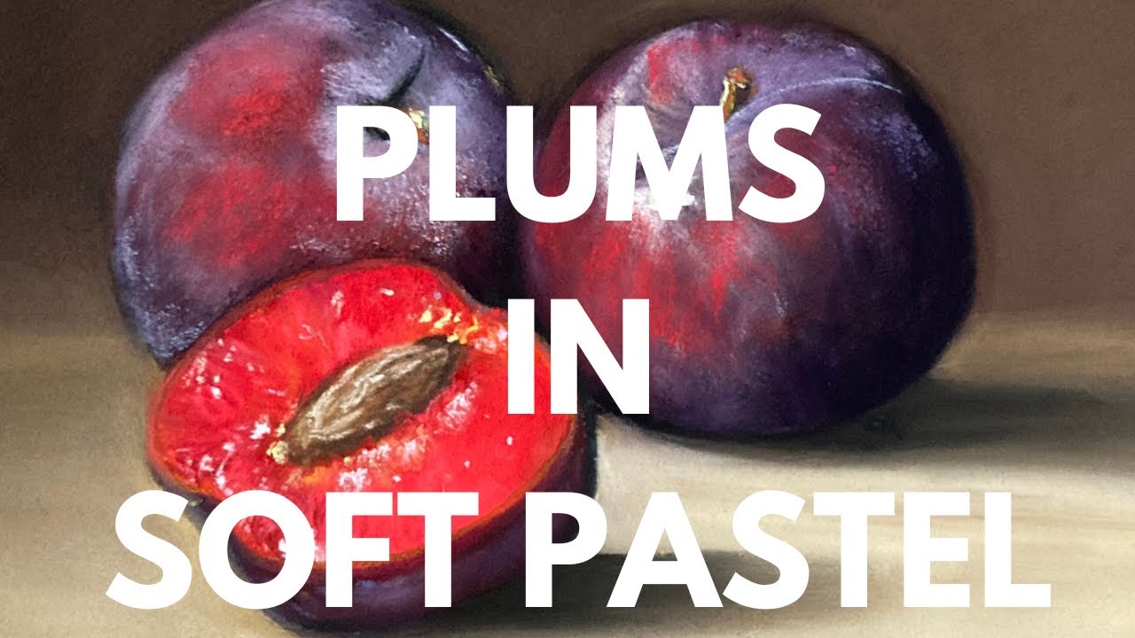⚪️ Plum in Soft Pastel - Timelapse