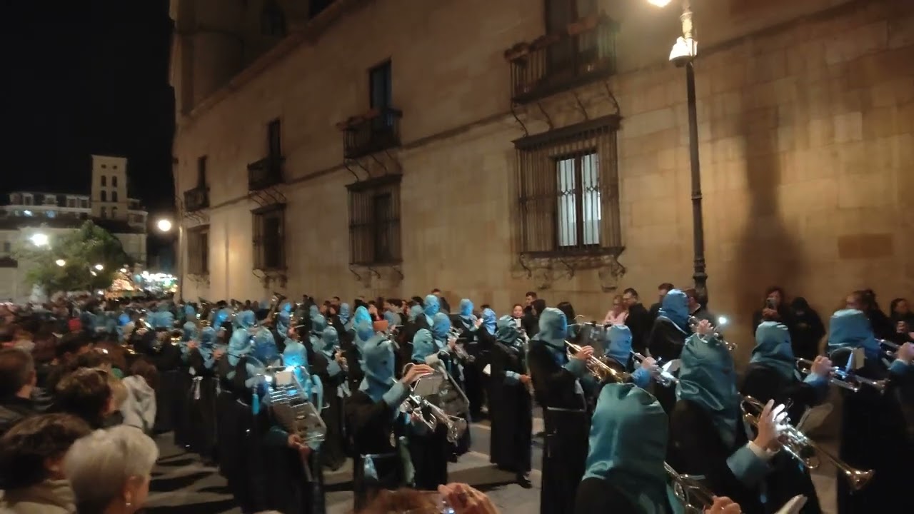 Agrupación Musical Santo Cristo de la Bienaventuranza.Solemne procesión Magna Passio Legionensis.