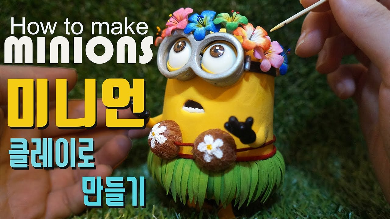 미니언 클레이로 만들기_Making MINIONS_ MINIONS with Clay_Clay Tutorial