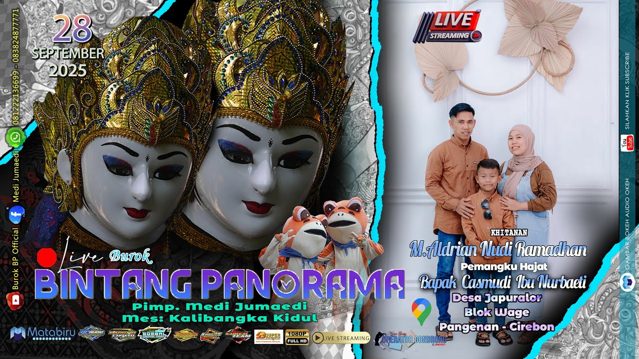 LIVE BUROK BINTANG PANORAMA / DESA JAPURA LOR BLOK WAGE ,PANGENAN - CIREBON / 28 SEPTEMBER 2025