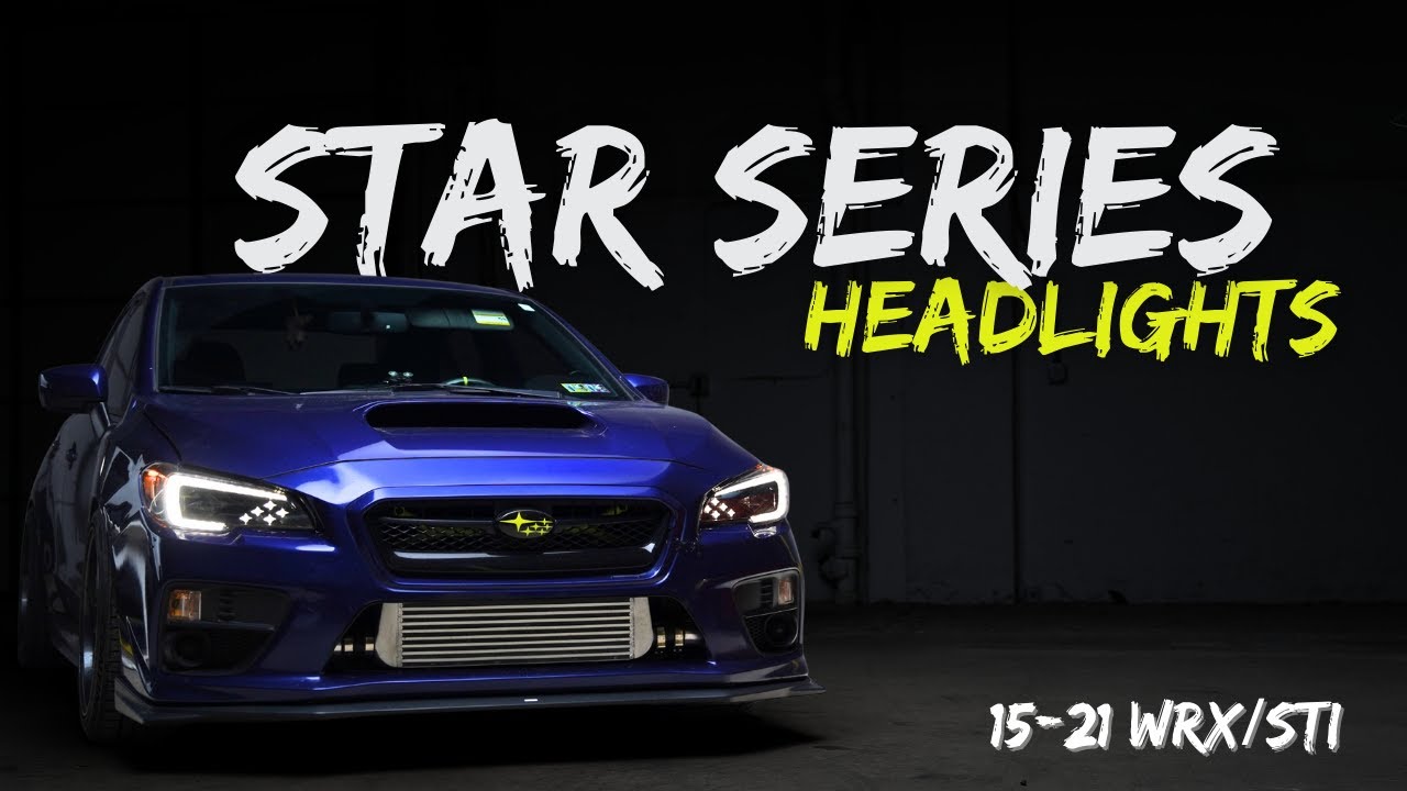 CRAZY HEADLIGHTS FOR 15-21 WRX OR STI | JDMUSCLE STAR SERIES
