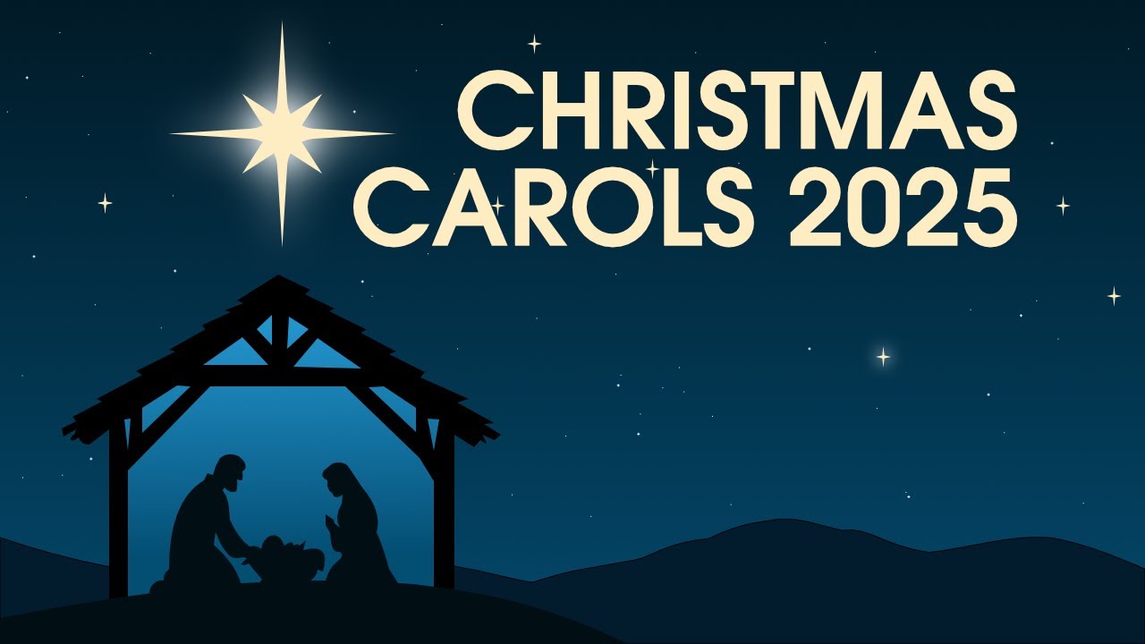 Christmas carols by candlelight with closing prayer by Jeremey