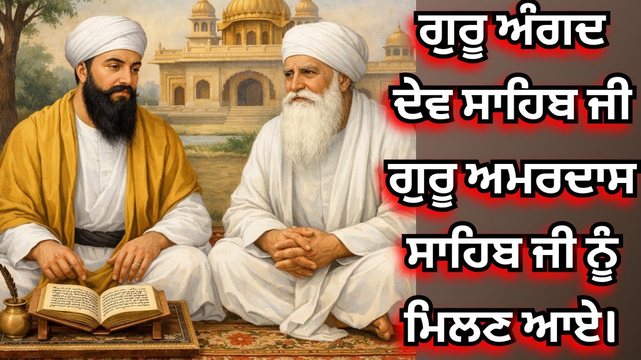 ਬਾਬਾ ਅਮਰਦਾਸ ਜੀ ਦੀ ਗੁਰੂ ਅੰਗਦ ਦੇਵ ਜੀ ਦੇ ਦਰਸ਼ਨ ਲਈ ਵਿਆਕੁਲਤਾ।ਕਥਾ ਸ੍ਰੀ ਗੁਰਪ੍ਰਤਾਪ ਸੂਰਜ ਪ੍ਰਕਾਸ਼ ਗ੍ਰੰਥ।