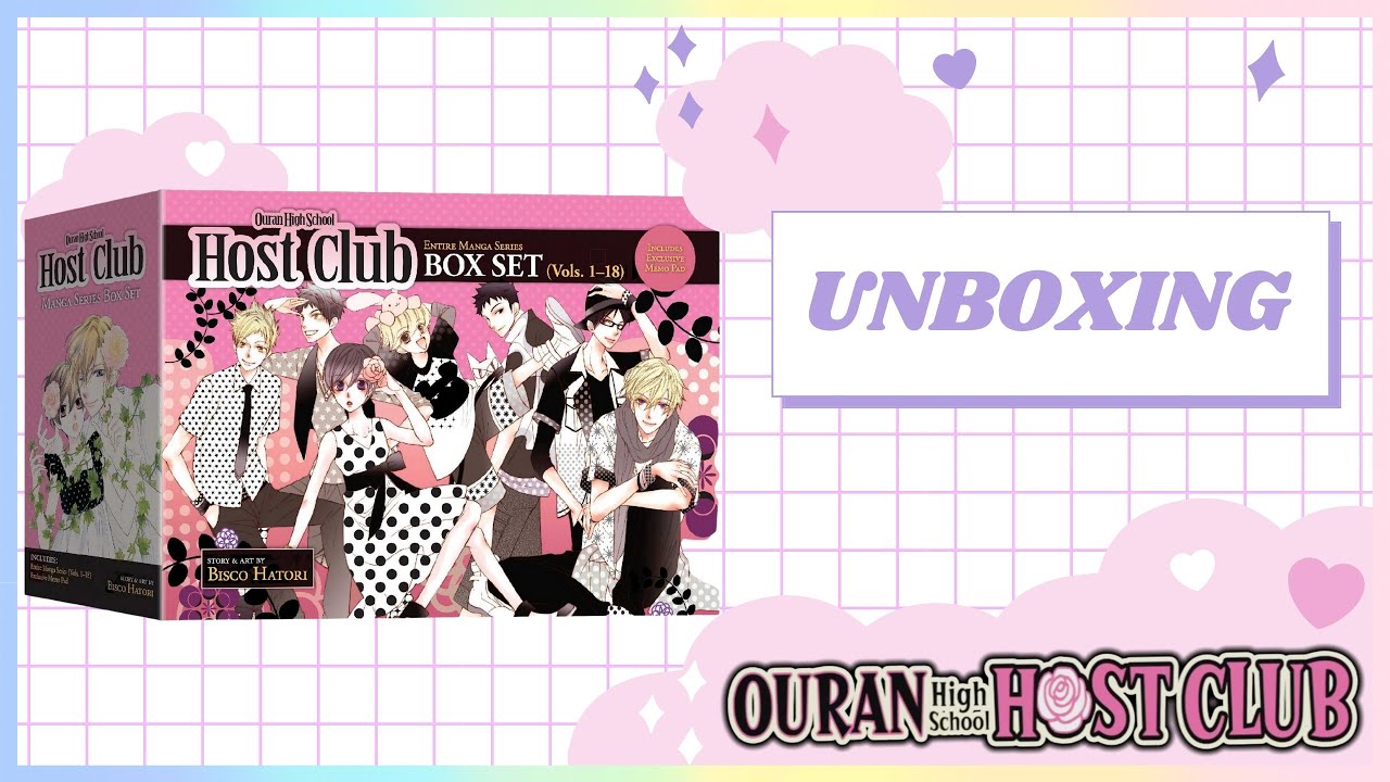 Unboxing : Ouran High School Host Club Box Set