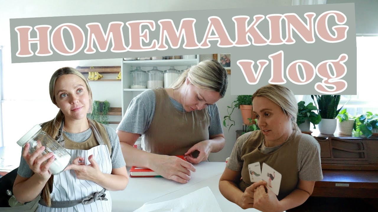day in the life of HOMEMAKING // beautiful mundane life