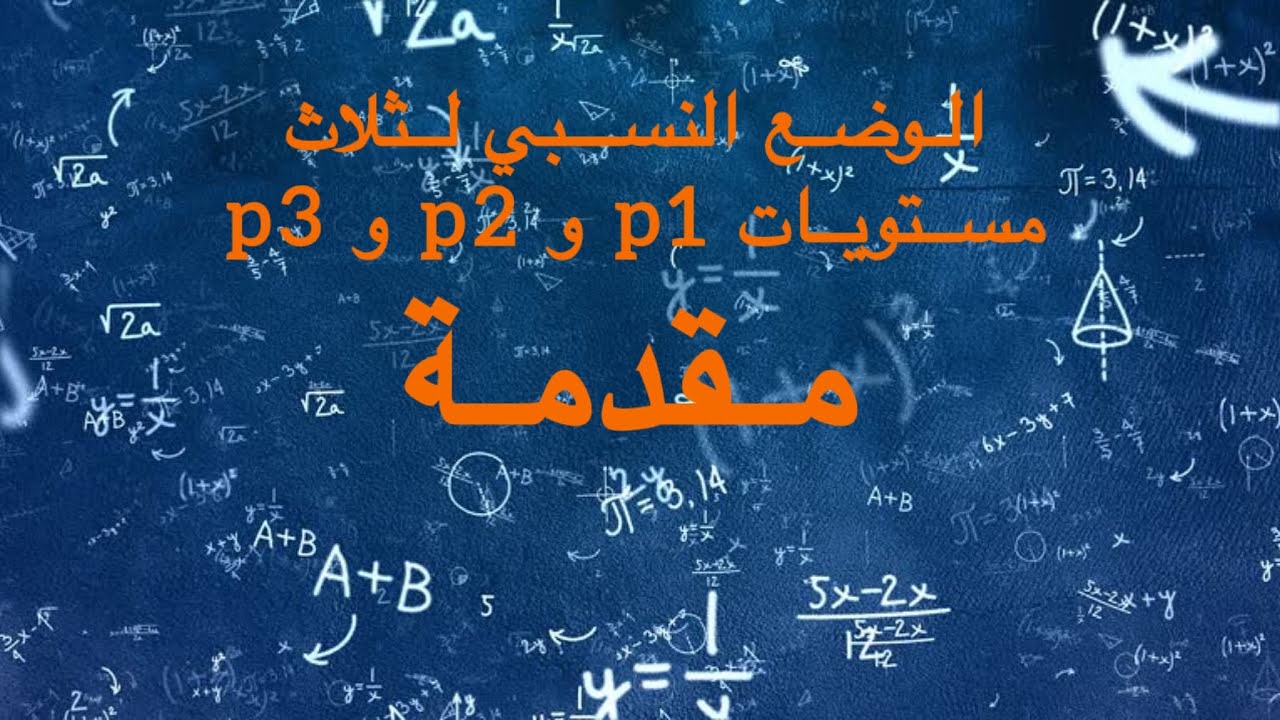 الوضع النسبي لثلاث مستويات في الفراغ | قسم الأشعة | رياضيات الثالث الثانوي (بكالوريا) | مقدمة