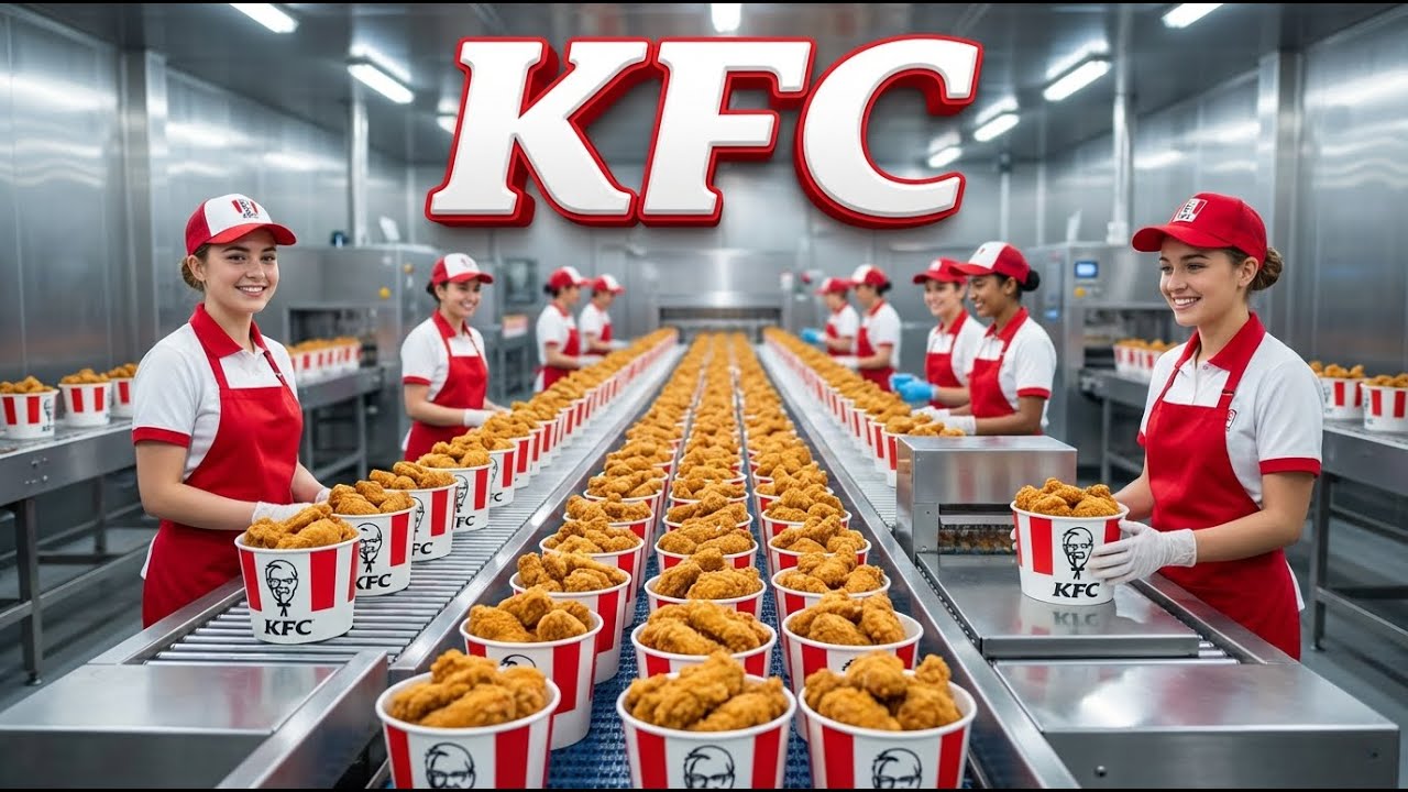 What REALLY Happens Inside a KFC Factory?