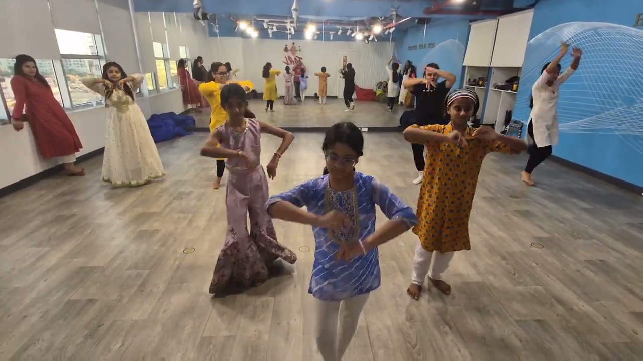 Kathak & Semi Classical dance practice for the show #taalstudiodubai #indiandance