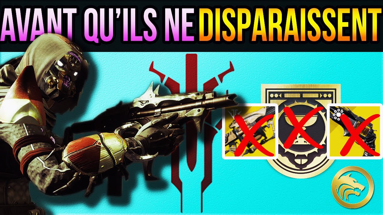 Destiny 2 - FARM AVANT QU'ILS NE DISPARAISSENT! Chardon, Mods & Titres