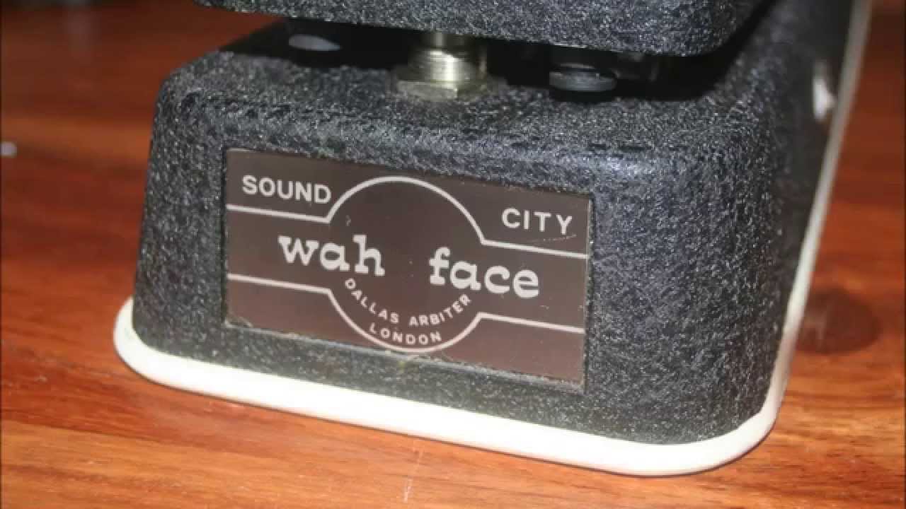 Dallas Arbiter Wah Face Sound City