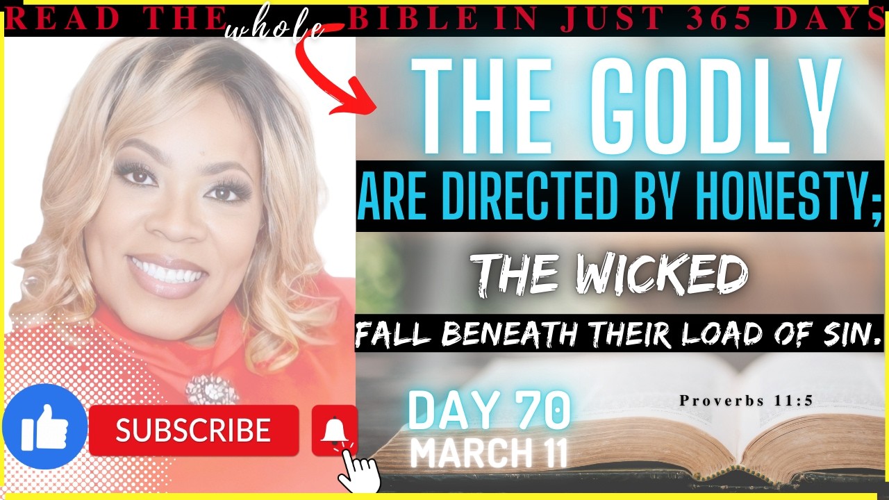 March 11 Bible Reading | Read the Whole Bible in 365 Days – Pamela Hope